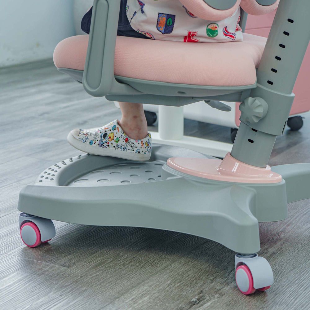 Ghế Công Thái Học Chống Gù Trẻ Em BioKids (BK-01 - Pink - Mới, Full box, Chính hãng)