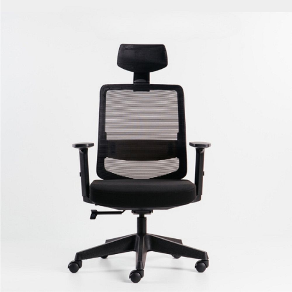 Ghế Công Thái Học Merryfair Work (Black Seat - Black - Mới, Full box, Chính hãng)