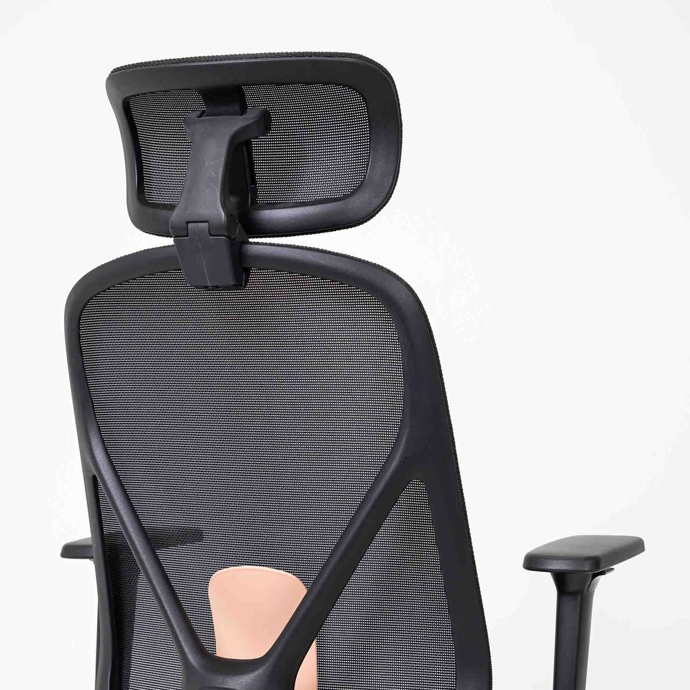 Ghế Công Thái Học Lino Chair (Breathing Mesh - Aluminum Alloy Base - Black - Mới, Full box, Chính hãng)