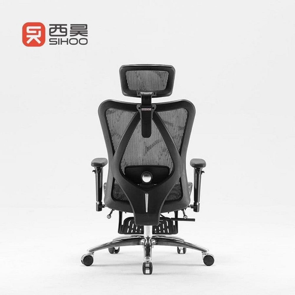 Ghế Công Thái Học Sihoo M57 (Có Kê Chân - Black - Mới, Full box, Nhập khẩu)