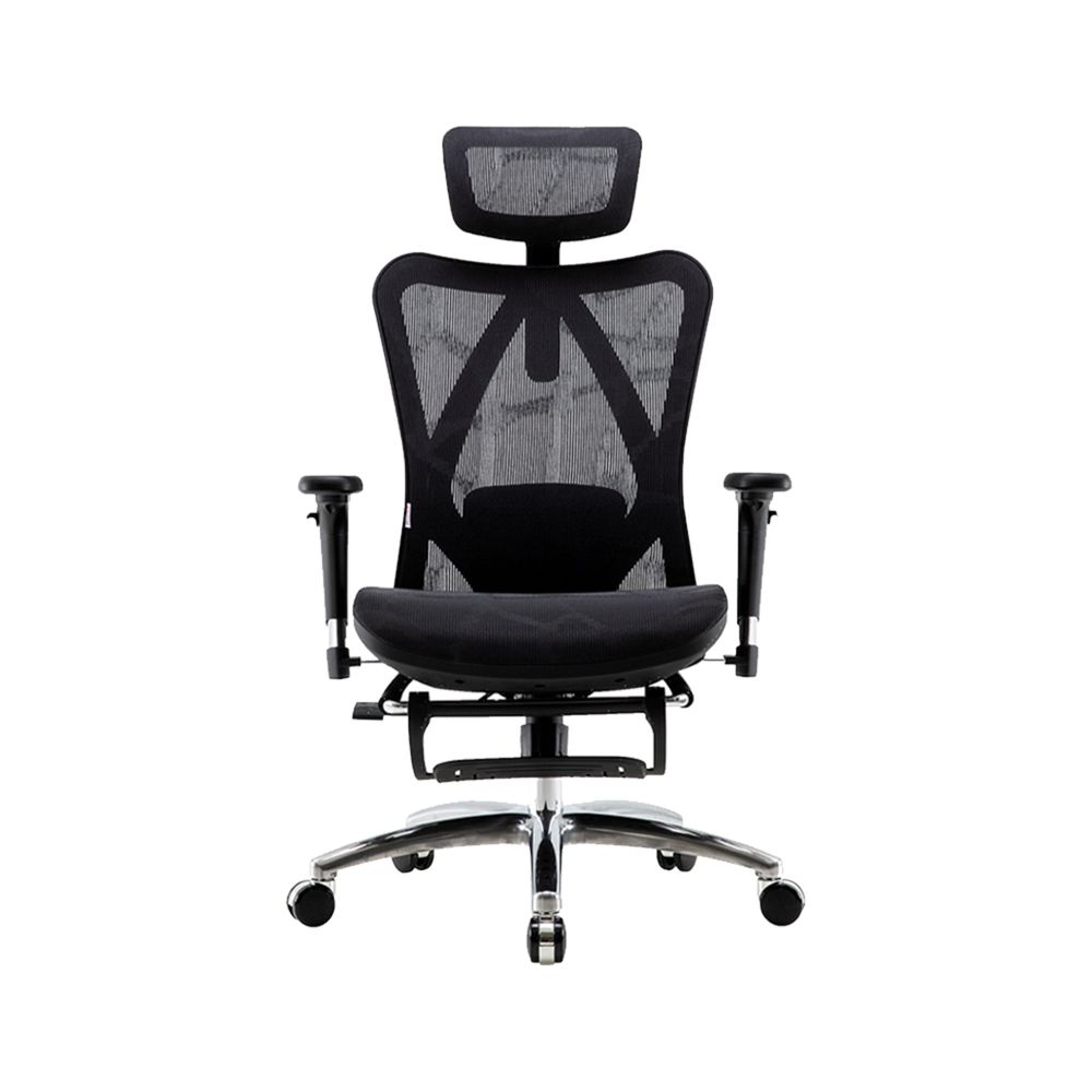 Ghế Công Thái Học Sihoo M57 (Có Kê Chân - Black - Mới, Full box, Nhập khẩu)