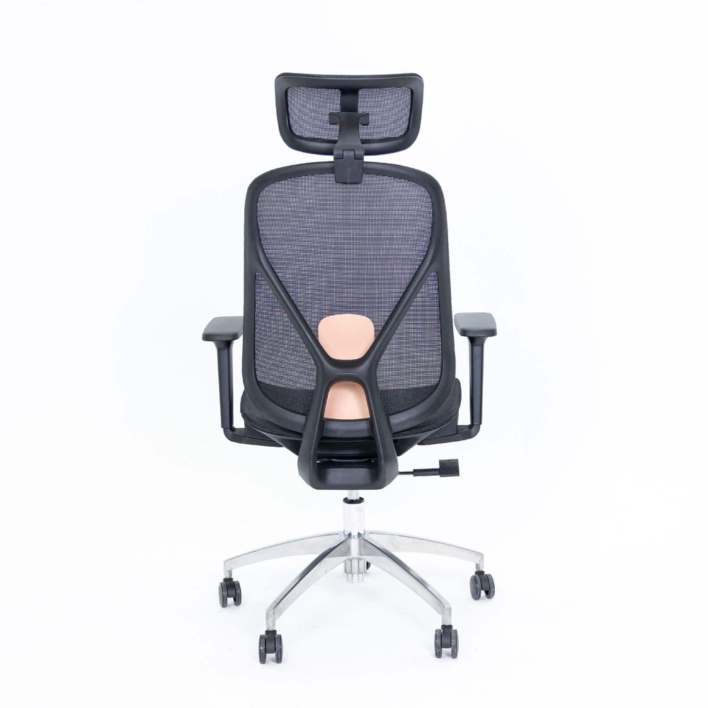 Ghế Công Thái Học Lino Chair (Breathing Mesh - Aluminum Alloy Base - Black - Mới, Full box, Chính hãng)