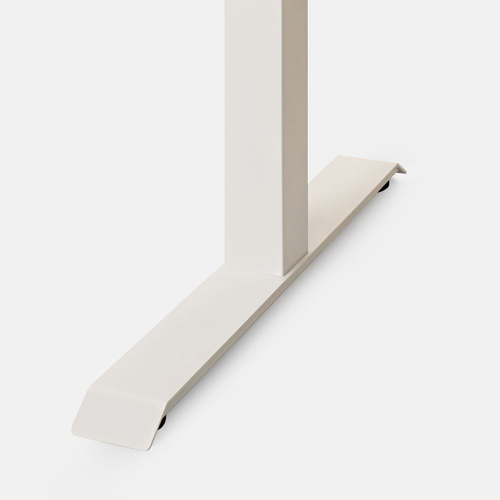 Bàn nâng hạ PULUONG - By NiceDesign (Cao Cấp) (Mặt bàn trắng - 152.4x76.2x2.5cm - Khung trắng - Mới, Full box, Chính hãng) (NDSD23PULU04)