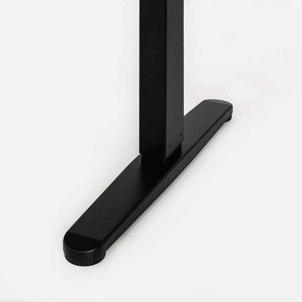 Bàn nâng hạ Taxua Edge - By NiceDesign (Cao Cấp) (Màu Nâu - Khung đen - Mới, Full box, Chính hãng) (NDSD23TAXU04)