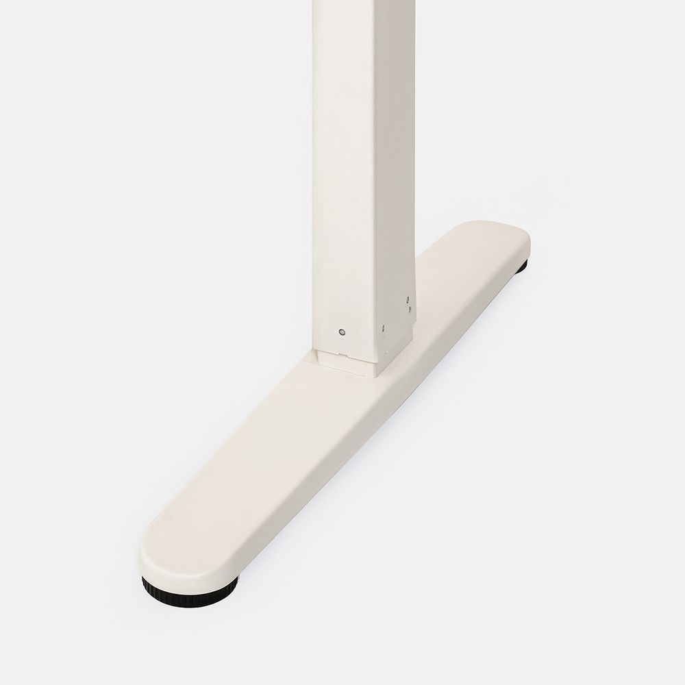 Bàn nâng hạ Taxua Edge - By NiceDesign (Cao Cấp) (Màu Nâu - Khung trắng - Mới, Full box, Chính hãng) (NDSD23TAXU05)