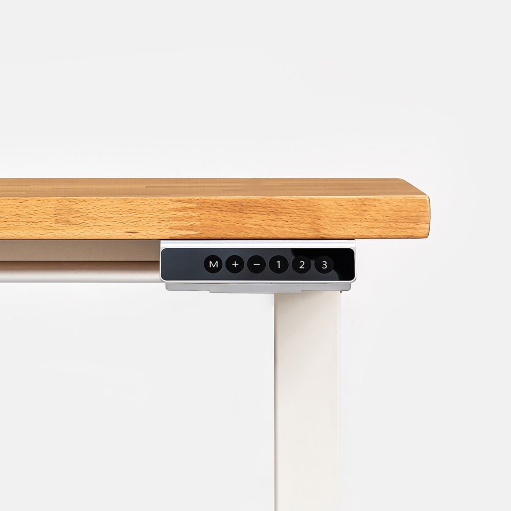 Bàn nâng hạ Taxua Edge - By NiceDesign (Cao Cấp) (Màu nguyên bản - Khung trắng - Mới, Full box, Chính hãng) (NDSD23TAXU02)