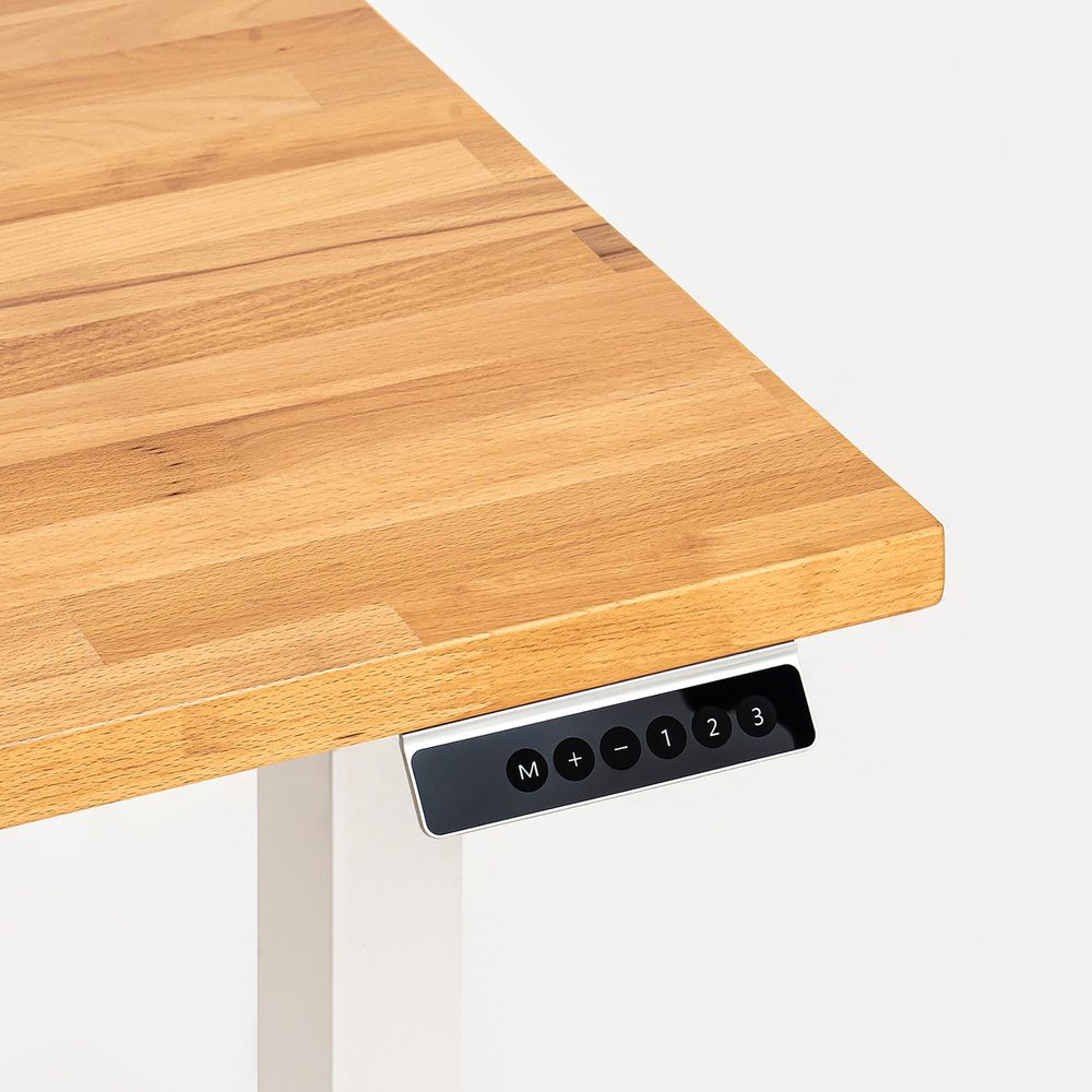 Bàn nâng hạ Taxua Edge - By NiceDesign (Cao Cấp) (Màu nguyên bản - Khung trắng - Mới, Full box, Chính hãng) (NDSD23TAXU02)