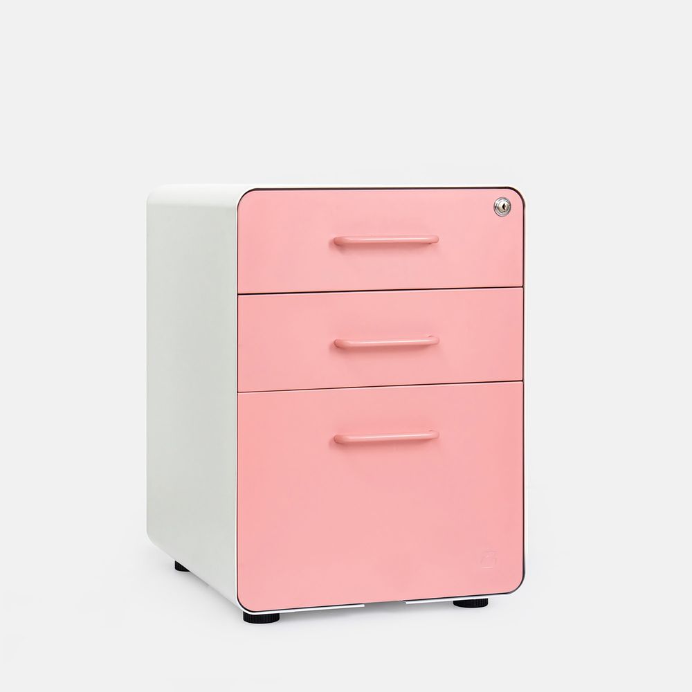 Hộc tủ tài liệu 3 ngăn The Leaf Plus (3 Ngăn - Meteor Silver - Mới, Full box, Chính hãng) (NDFC23LEAF07)