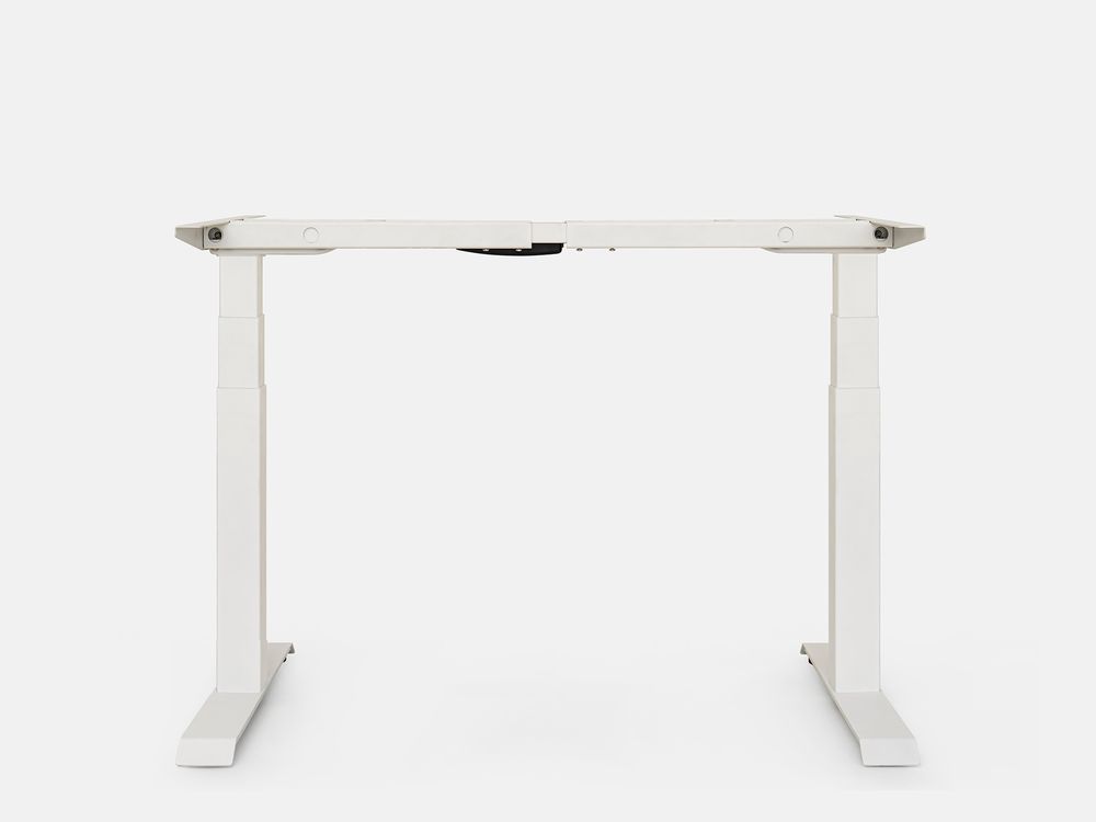 Khung bàn nâng hạ cao cấp FANSI - By NiceDesign (Khung vuông - White - Mới, Full box, Chính hãng) (NDAF23FANS02)