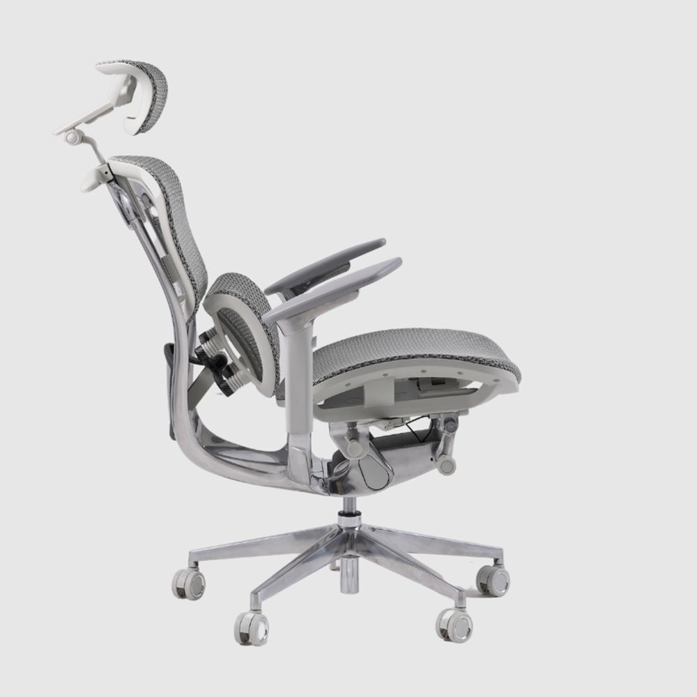 Ghế Công Thái Học Gami Crom Pro (Kèm Kê Chân - Grey - Mới, Full box, Chính hãng)