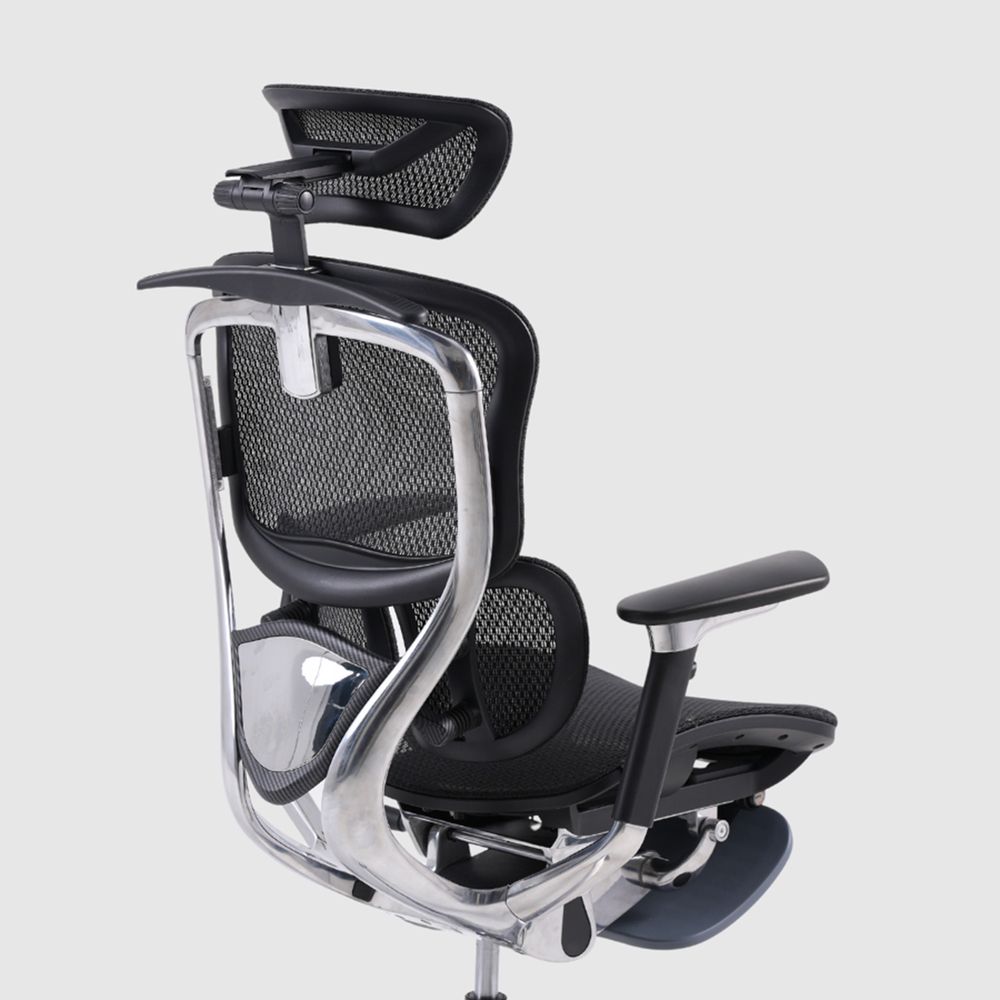 Ghế Công Thái Học Gami Crom Pro (Kèm Kê Chân - Black - Mới, Full box, Chính hãng)