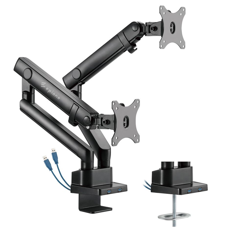 Arm màn hình Epione Liftup Duo (Space Gray - Mới, Full box, Chính hãng)
