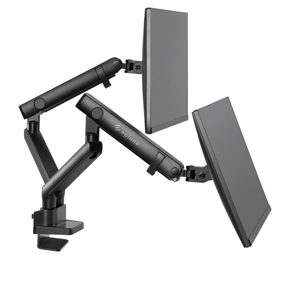 Arm màn hình Epione Liftup Duo (Space Gray - Mới, Full box, Chính hãng)