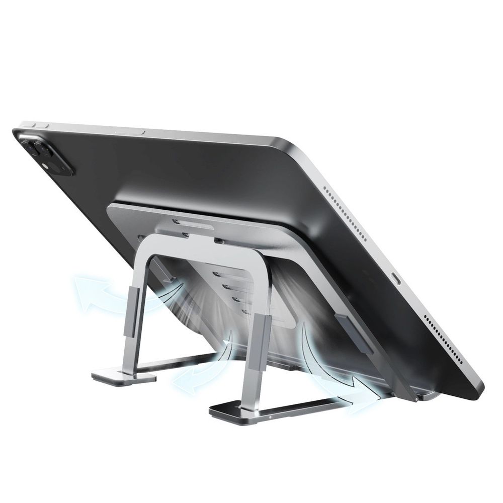Giá đỡ Máy tính bảng HyperWork T1 (Bạc - Mới, Full box, Chính hãng)