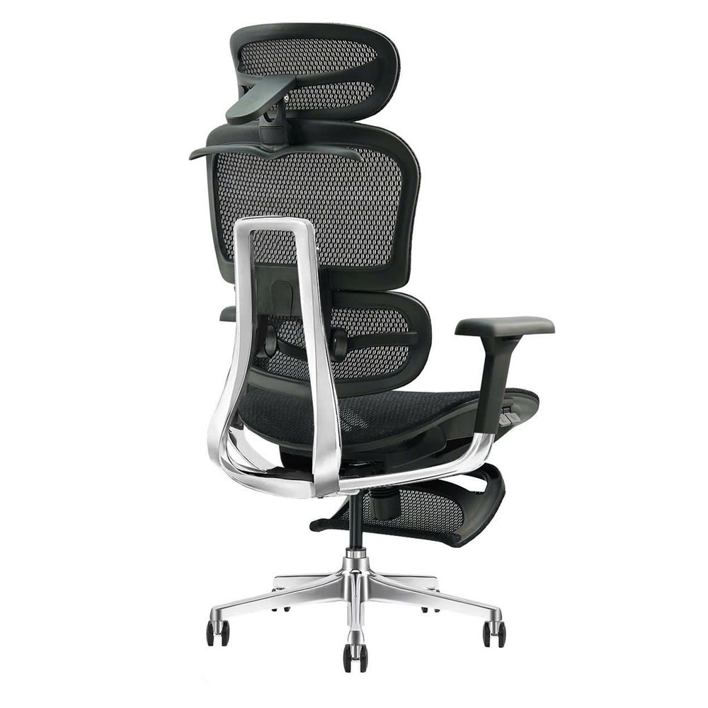 Ghế Công Thái Học Manson Atum (Bản Pro - Kèm kê chân - Black - Mới, Full box, Chính hãng)