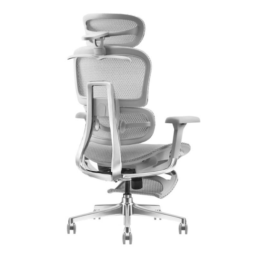 Ghế Công Thái Học Manson Atum (Bản Pro - Kèm kê chân - Gray - Mới, Full box, Chính hãng)