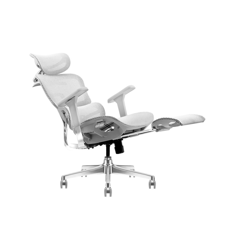 Ghế Công Thái Học Manson Atum (Bản Pro - Kèm kê chân - Gray - Mới, Full box, Chính hãng)