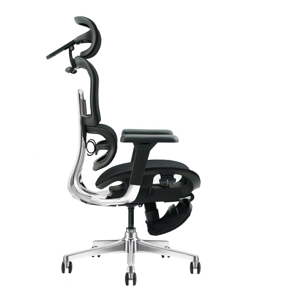 Ghế Công Thái Học Manson Atum (Bản Pro - Kèm kê chân - Black - Mới, Full box, Chính hãng)