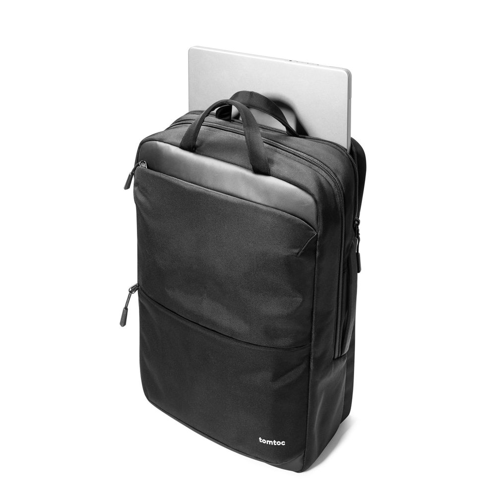 Balo Tomtoc Premium Commuting & Travel 16" - T71 (22L - Black - Mới, Full box, Chính hãng)