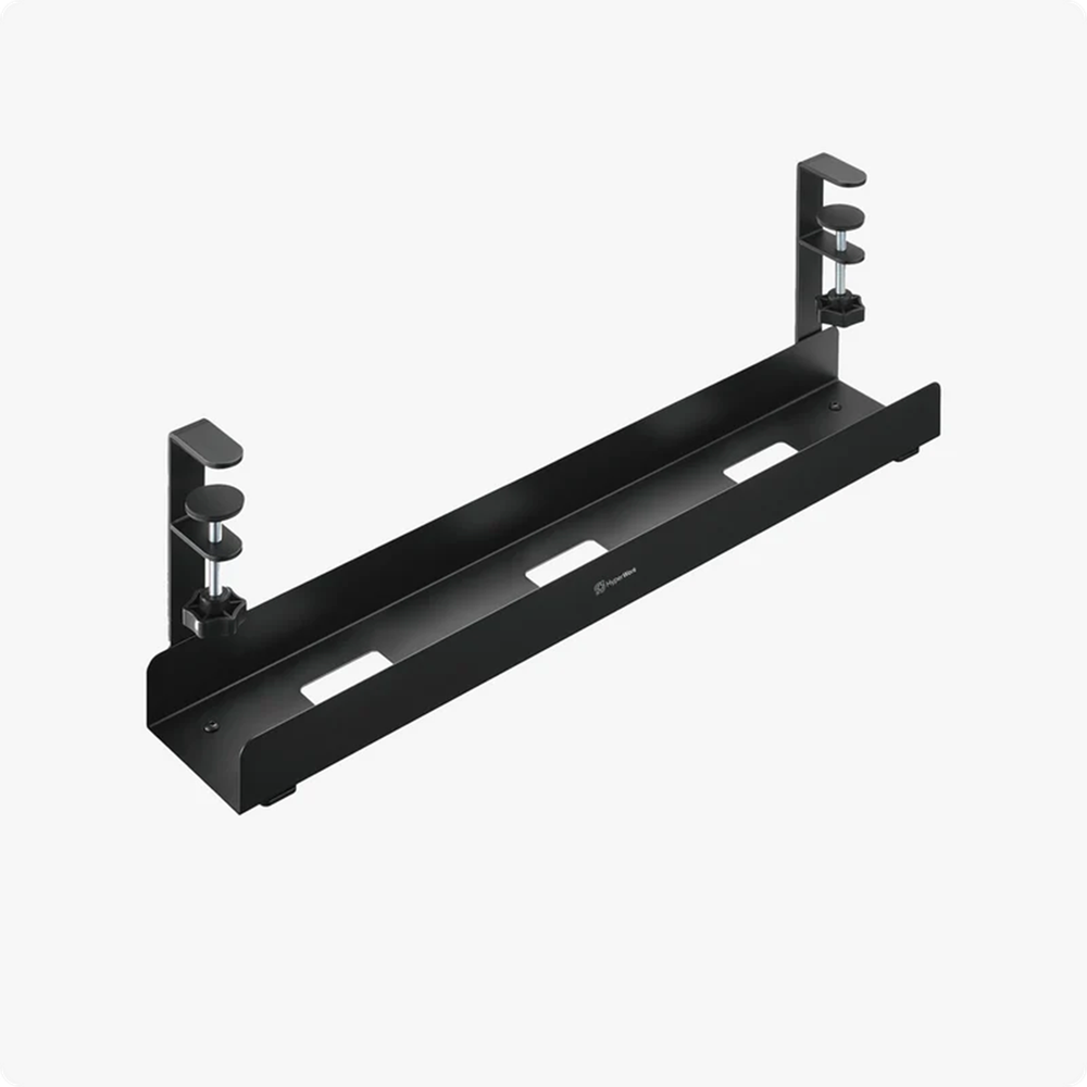 Khay đi dây kẹp bàn HyperWork (CM-01 - Black - Mới, Full box, Chính hãng)
