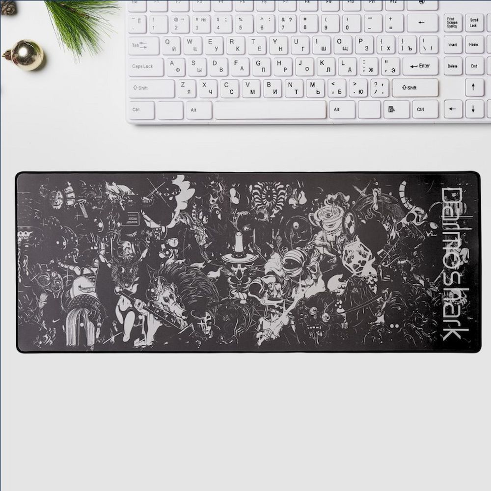 Bàn Di Chuột Darmoshark Mouse Pad (900x350x4mm - Storm Grey - Mới, Full box, Chính hãng)