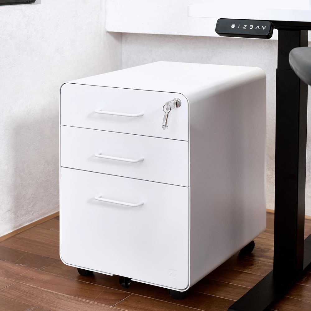 Hộc tủ tài liệu 3 ngăn The Leaf Plus (3 Ngăn - White - Mới, Full box, Chính hãng) (NDFC24LEAP04)