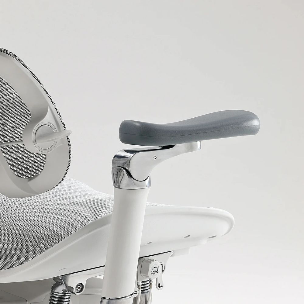 Ghế Công Thái Học Sihoo AU - Doro S300 (White - Grey - Mới, Full box, Chính hãng)