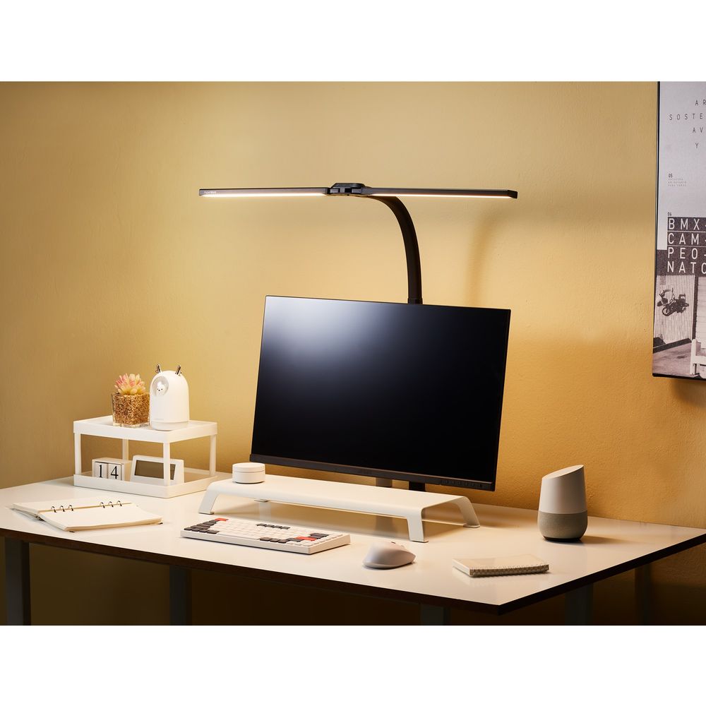 Đèn bàn Led HyperWork Luna HPW DL01 (Đen - Mới, Full box, Chính hãng)