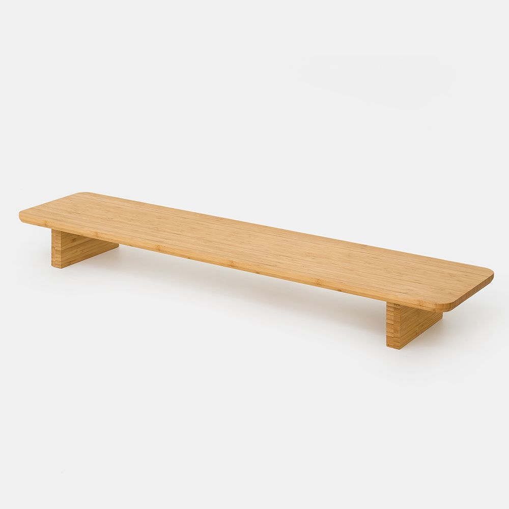 Kệ màn hình The Sil - By NiceDesign (Vàng gỗ tự nhiên - Mới, Full box, Chính hãng) (TheSil01)