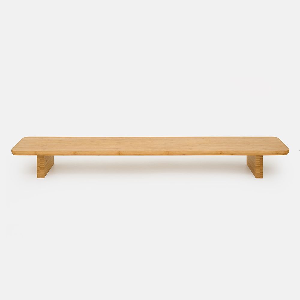 Kệ màn hình The Sil - By NiceDesign (Vàng gỗ tự nhiên - Mới, Full box, Chính hãng) (TheSil01)