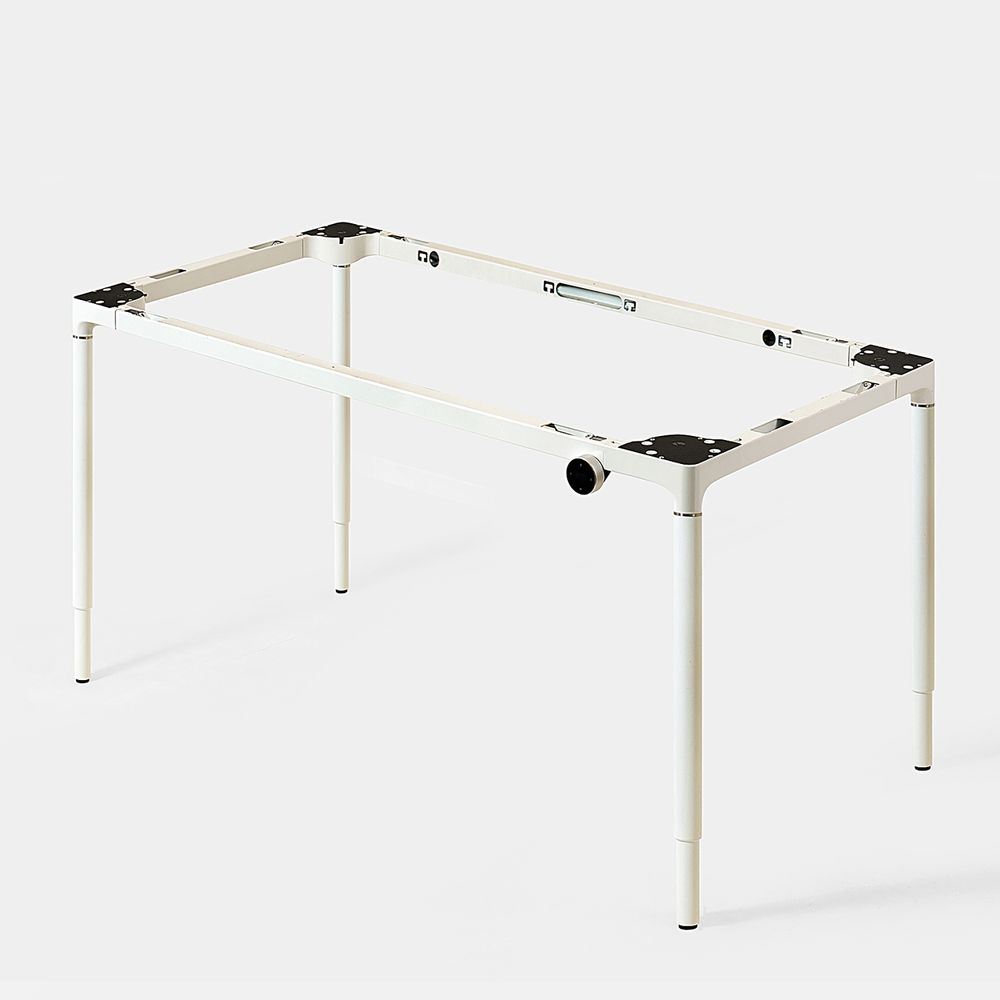 Khung bàn nâng hạ Elite - By NiceDesign (White - Mới, Full box, Chính hãng) (NDAF24ELIT02)
