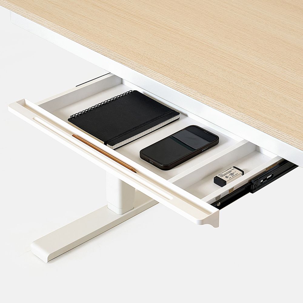 Bàn nâng hạ Peal - By NiceDesign (Oak - White - Mới, Full box, Chính hãng) (NDSD24PEAL01)