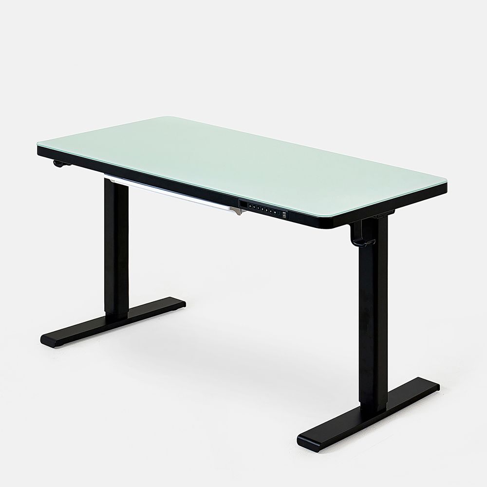 Bàn nâng hạ Peal - By NiceDesign (Black - Glass - Mới, Full box, Chính hãng) (NDSD24PEAL03)