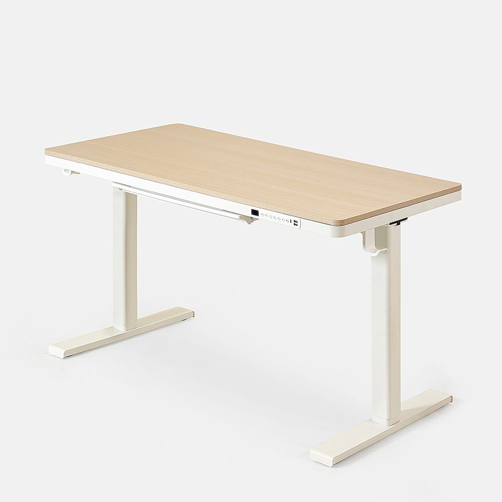 Bàn nâng hạ Peal - By NiceDesign (Oak - White - Mới, Full box, Chính hãng) (NDSD24PEAL01)
