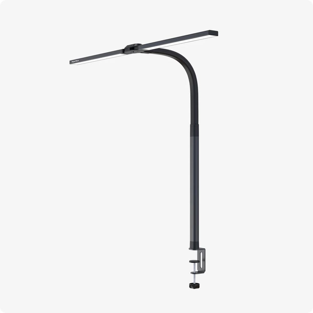 Đèn bàn Led HyperWork Luna HPW DL01 (Đen - Mới, Full box, Chính hãng)