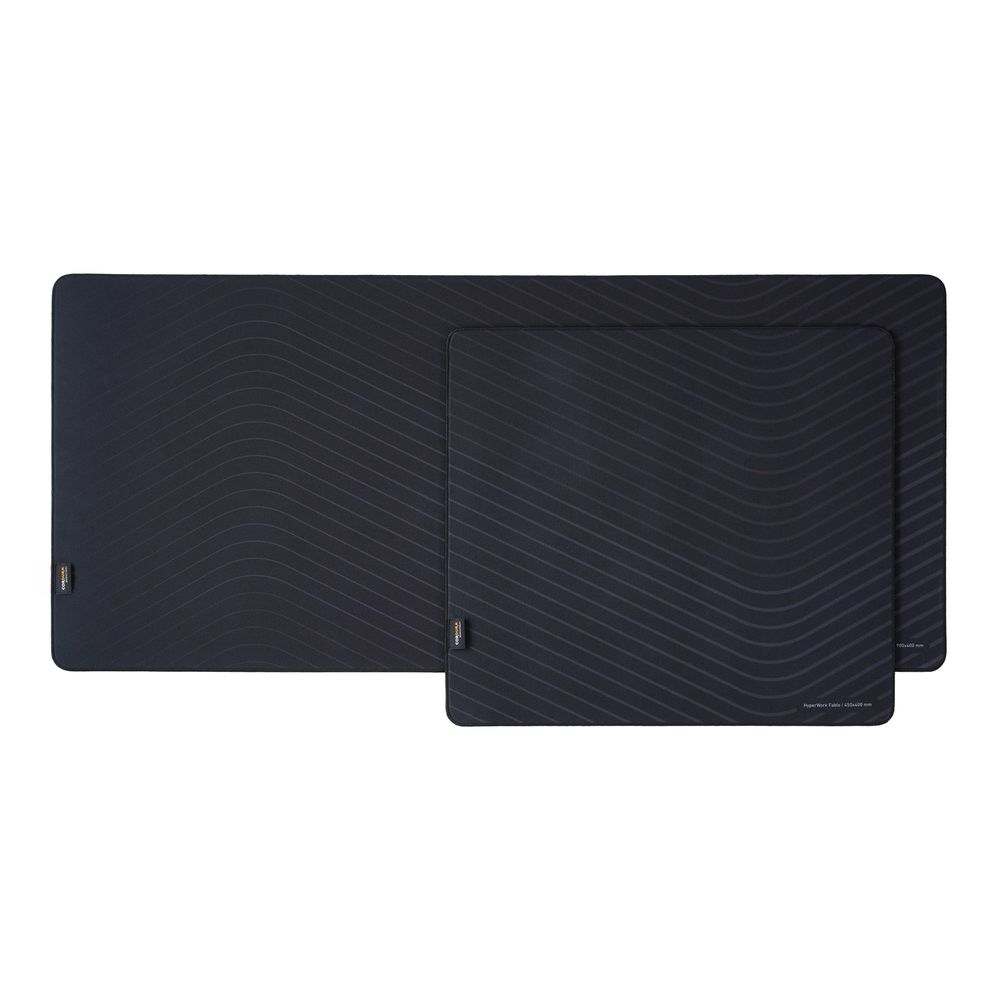 Bàn di chuột Gaming Mouse Pad HyperWork FABLE (900x400x5mm - Wave Black - Mới, Full box, Chính hãng)