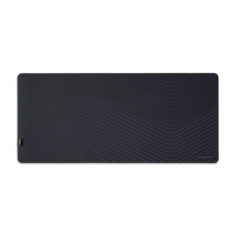 Bàn di chuột Gaming Mouse Pad HyperWork FABLE (900x400x5mm - Wave Black - Mới, Full box, Chính hãng)