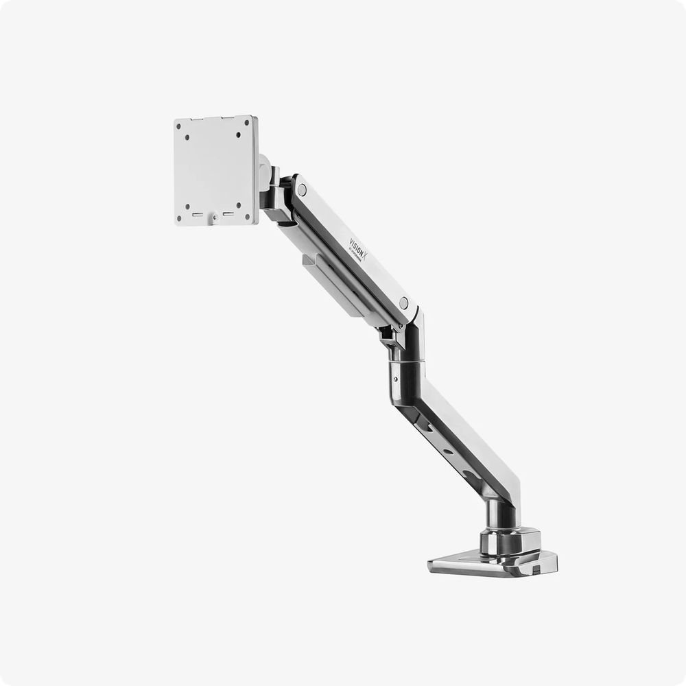 Arm màn hình HyperWork VisionX - VS01 (White - Glass - Mới, Full box, Chính hãng)
