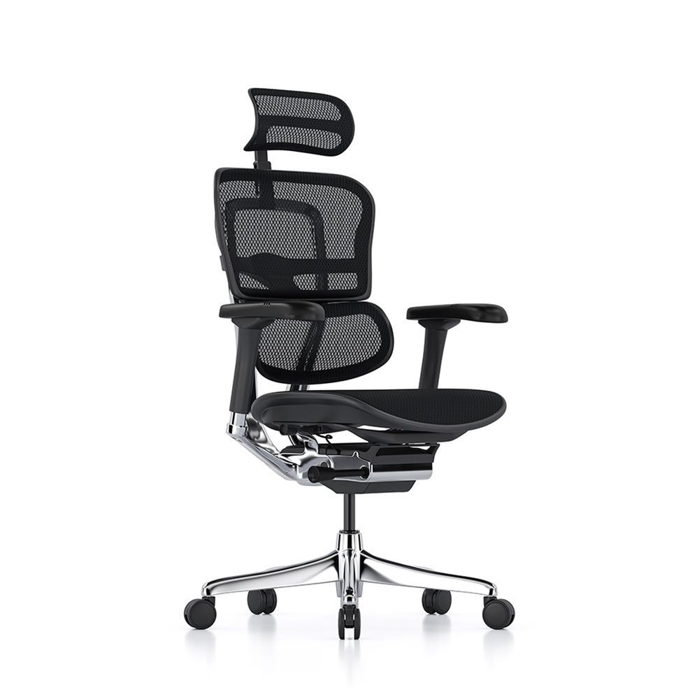 Ghế Công Thái Học Ergohuman Elite Gen 2 (Black - Mới, Full box, Nhập khẩu)
