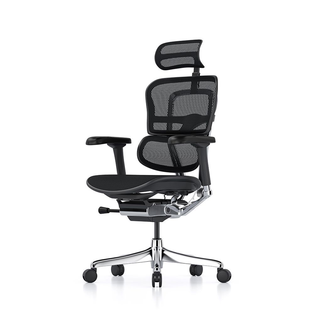 Ghế Công Thái Học Ergohuman Elite Gen 2 (Black - Mới, Full box, Nhập khẩu)