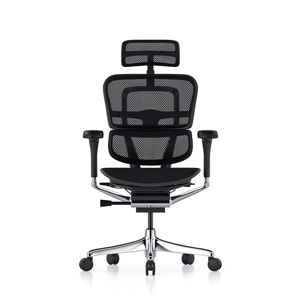 Ghế Công Thái Học Ergohuman Elite Gen 2 (Black - Mới, Full box, Nhập khẩu)