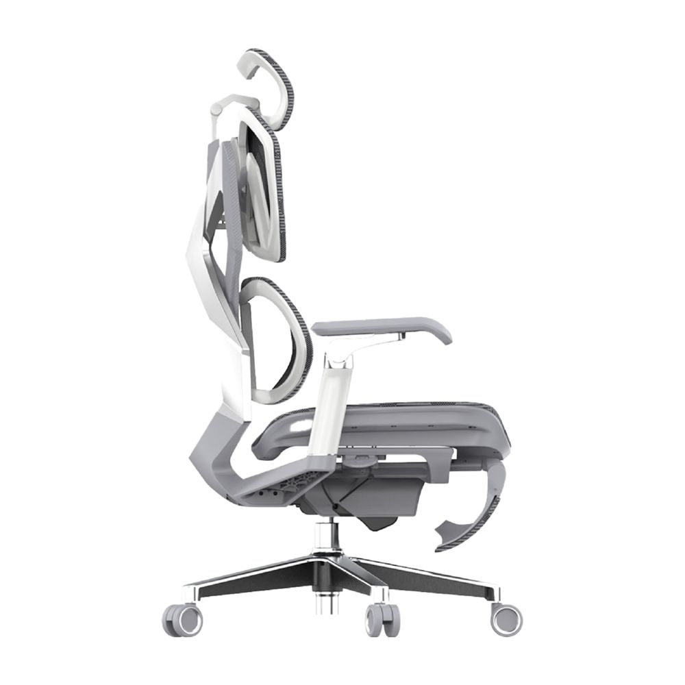 Ghế công thái học SIHOO Xiaoqi X5 - Ergonomic Gaming Chair (X5 Pro - White - Grey - Mới, Full box, Chính hãng)