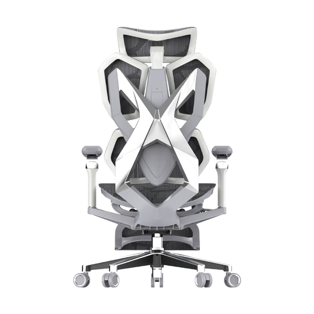 Ghế công thái học SIHOO Xiaoqi X5 - Ergonomic Gaming Chair (X5 Pro - White - Grey - Mới, Full box, Chính hãng)