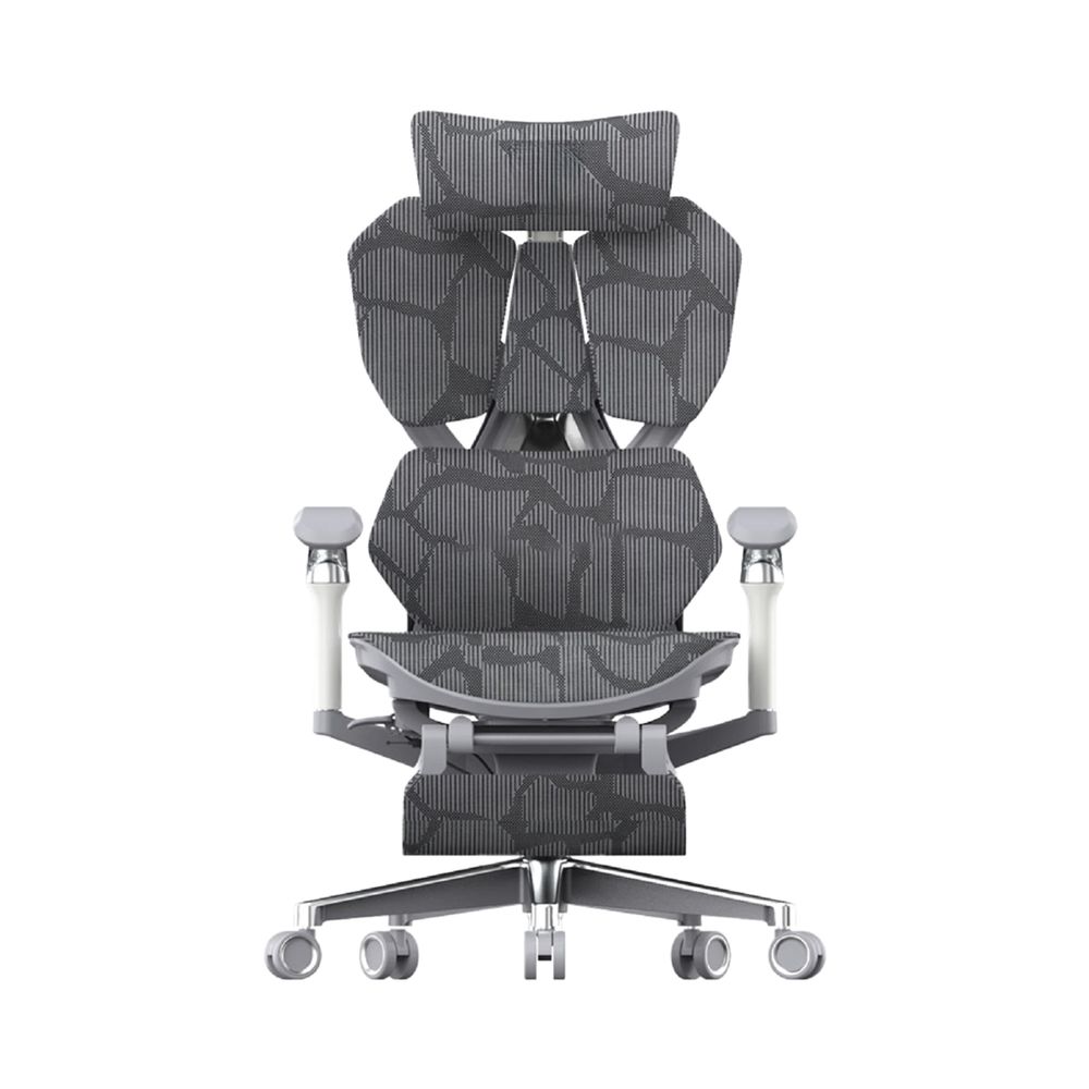 Ghế công thái học SIHOO Xiaoqi X5 - Ergonomic Gaming Chair (X5 Pro - White - Grey - Mới, Full box, Chính hãng)