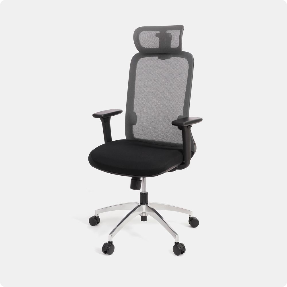 Ghế văn phòng HyperWork Cloud Chair (Black - Mới, Full box, Chính hãng)