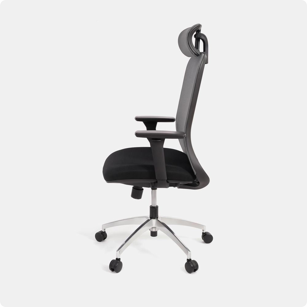 Ghế văn phòng HyperWork Cloud Chair (Black - Mới, Full box, Chính hãng)