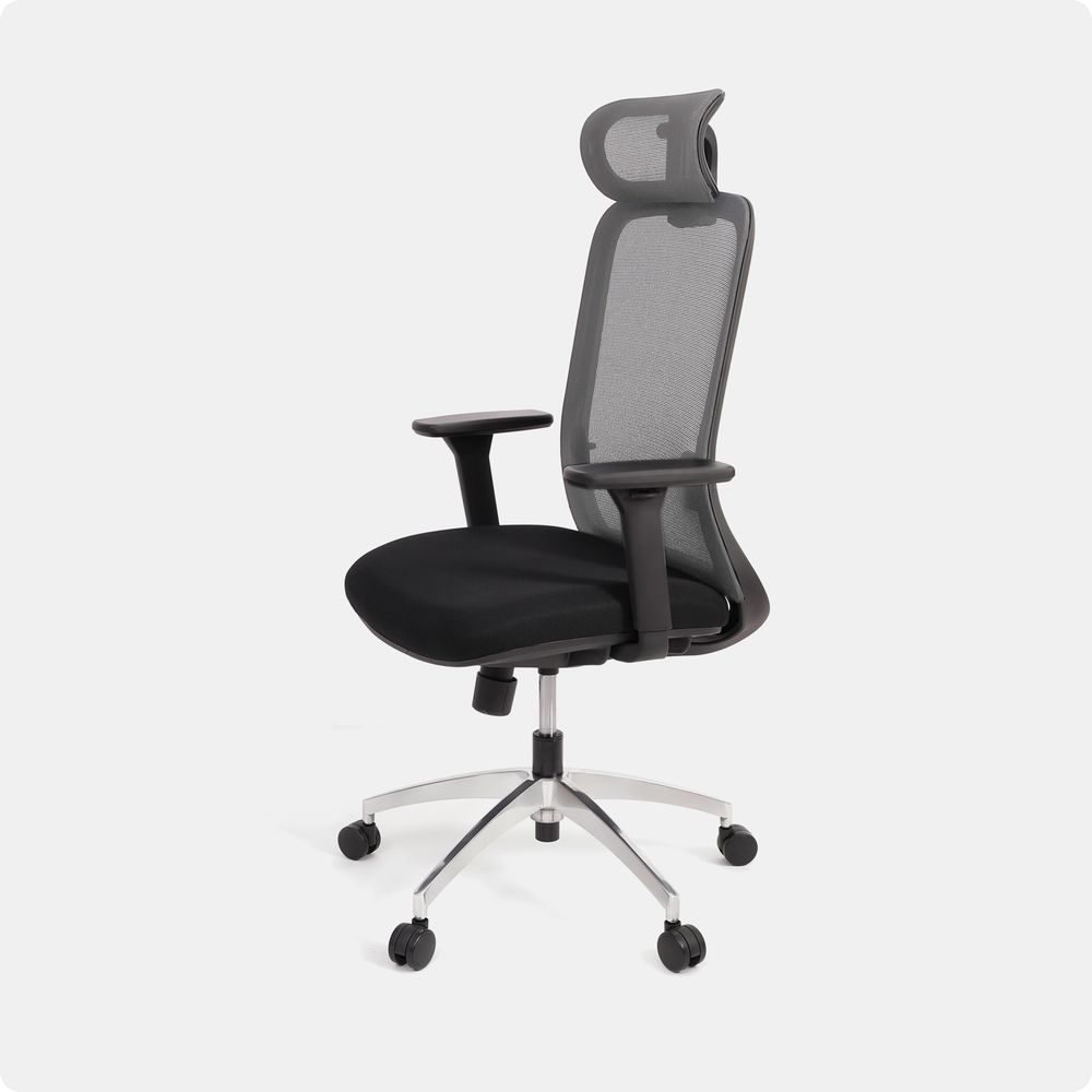 Ghế văn phòng HyperWork Cloud Chair (Black - Mới, Full box, Chính hãng)