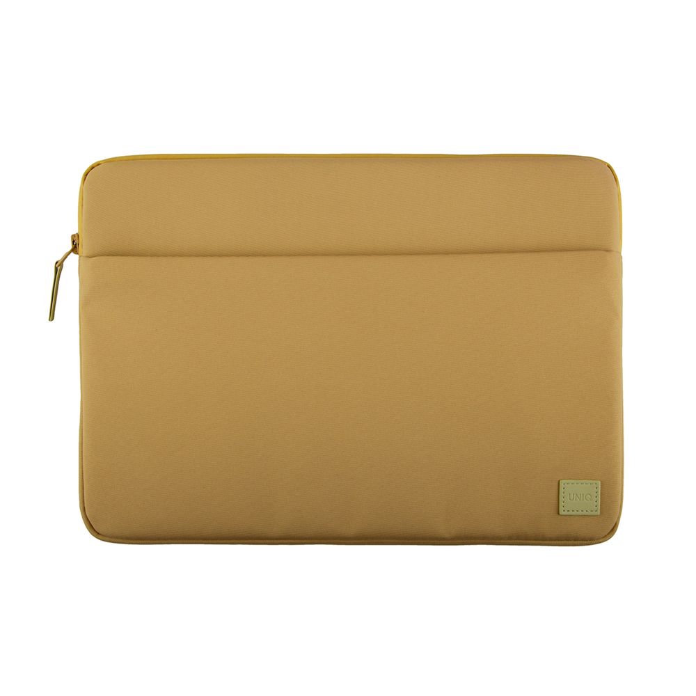 Túi Chống Sốc Laptop UNIQ Vienna (Phù hợp 13-14 inch - Yellow - Mới, Full box, Chính hãng)