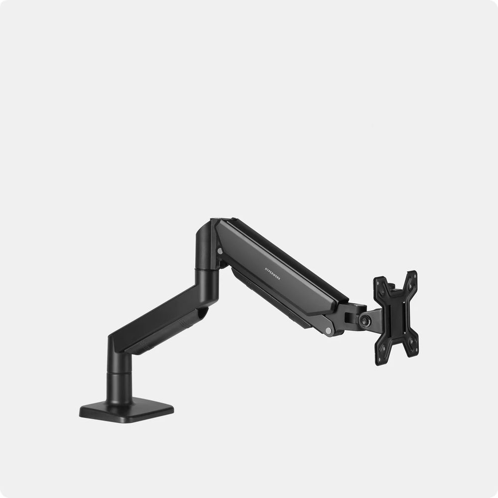 Arm màn hình HyperWork Core Arm | SA01 (Black - Mới, Full box, Chính hãng)
