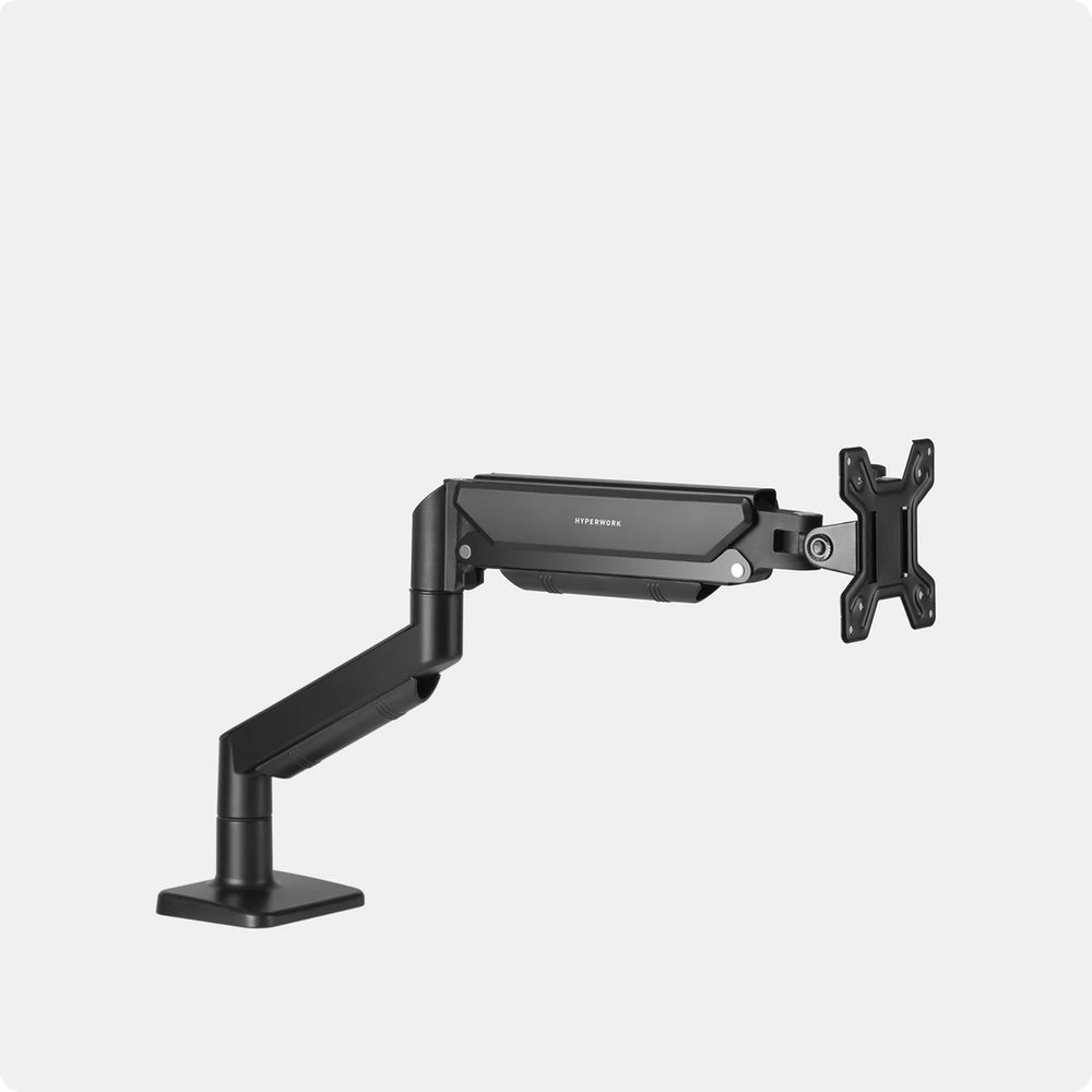Arm màn hình HyperWork Core Arm | SA01 (Black - Mới, Full box, Chính hãng)